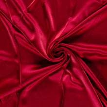 Satijn stretch Rood