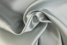 Satijn stof Zilver