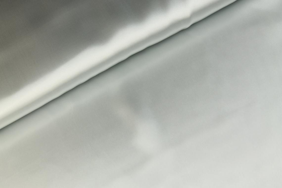 Satijn stof Zilver