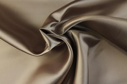 Satinstoff Bronze