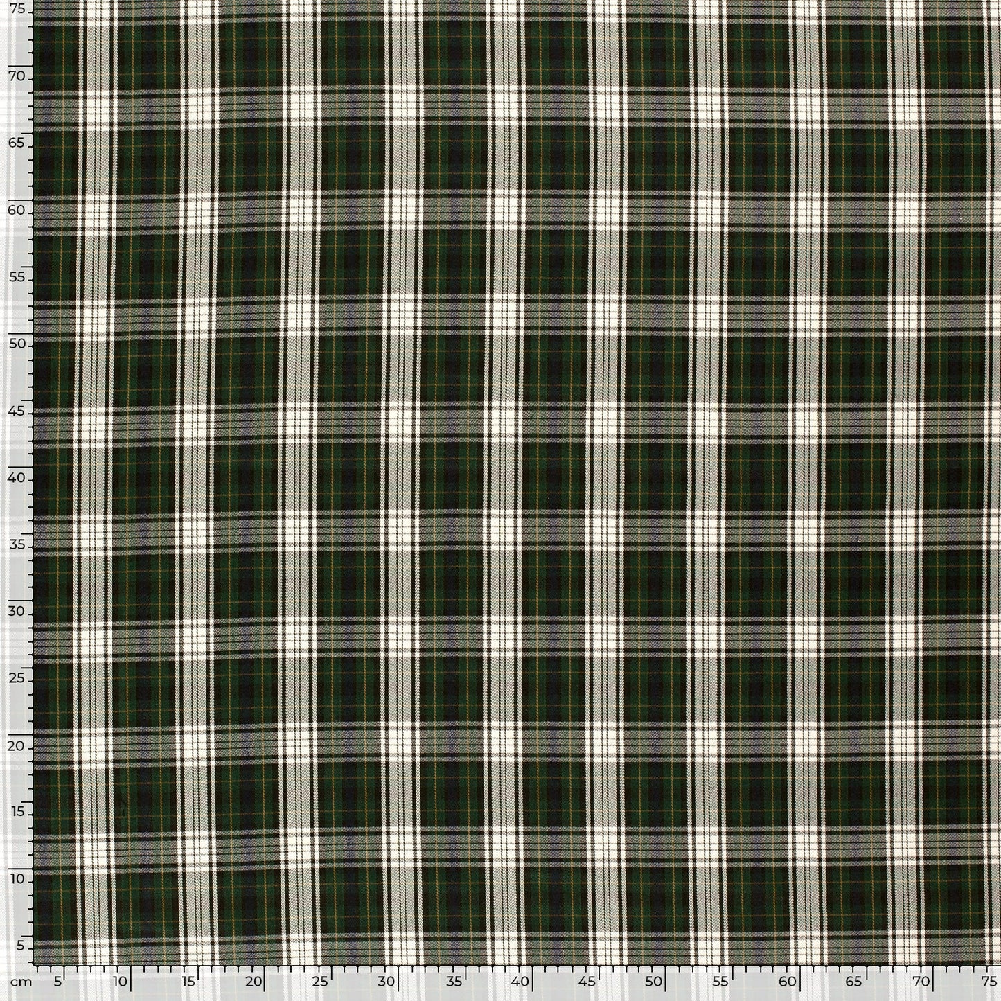 Schotse Ruiten stof Donkergroen
