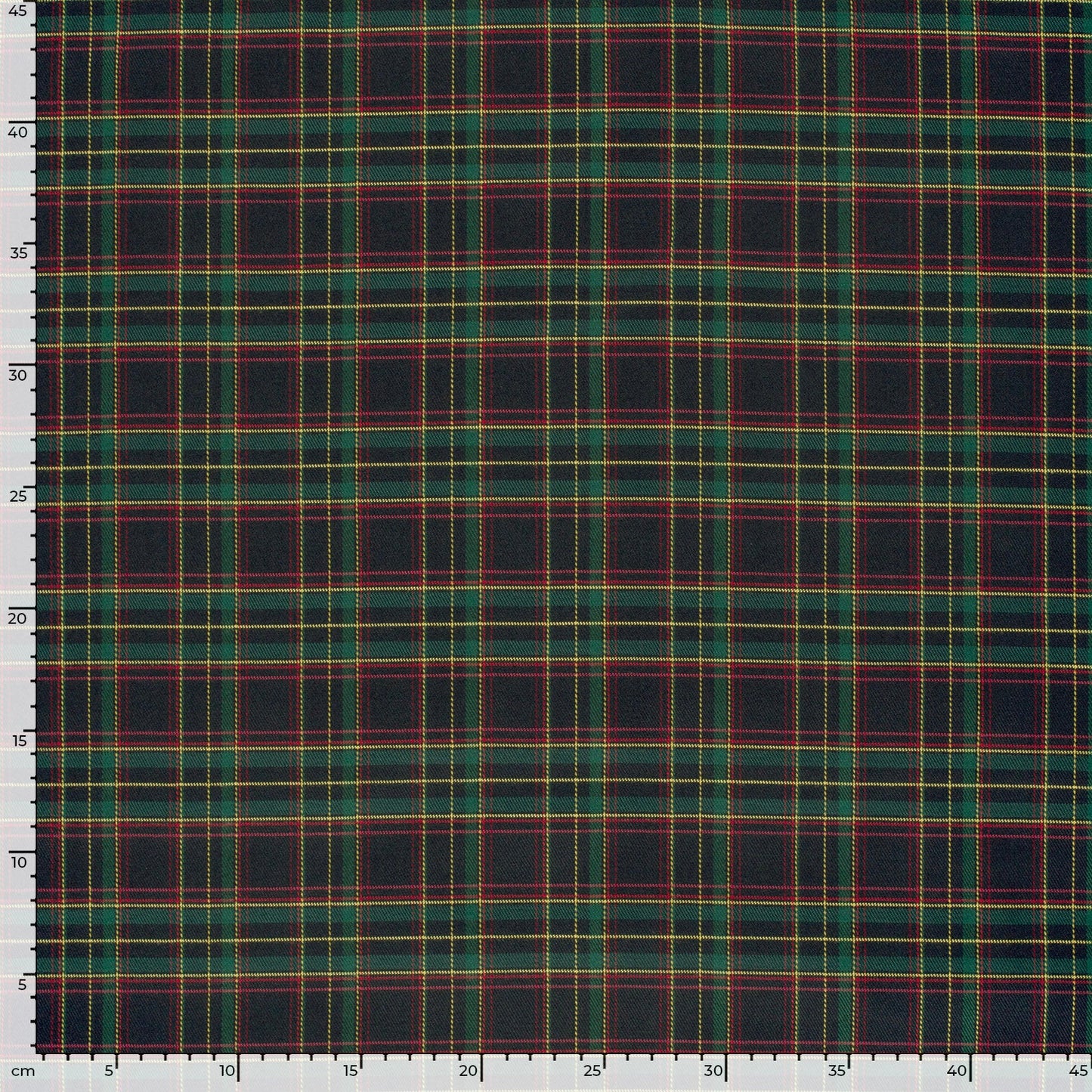 Schotse Ruiten stof stretch Marine