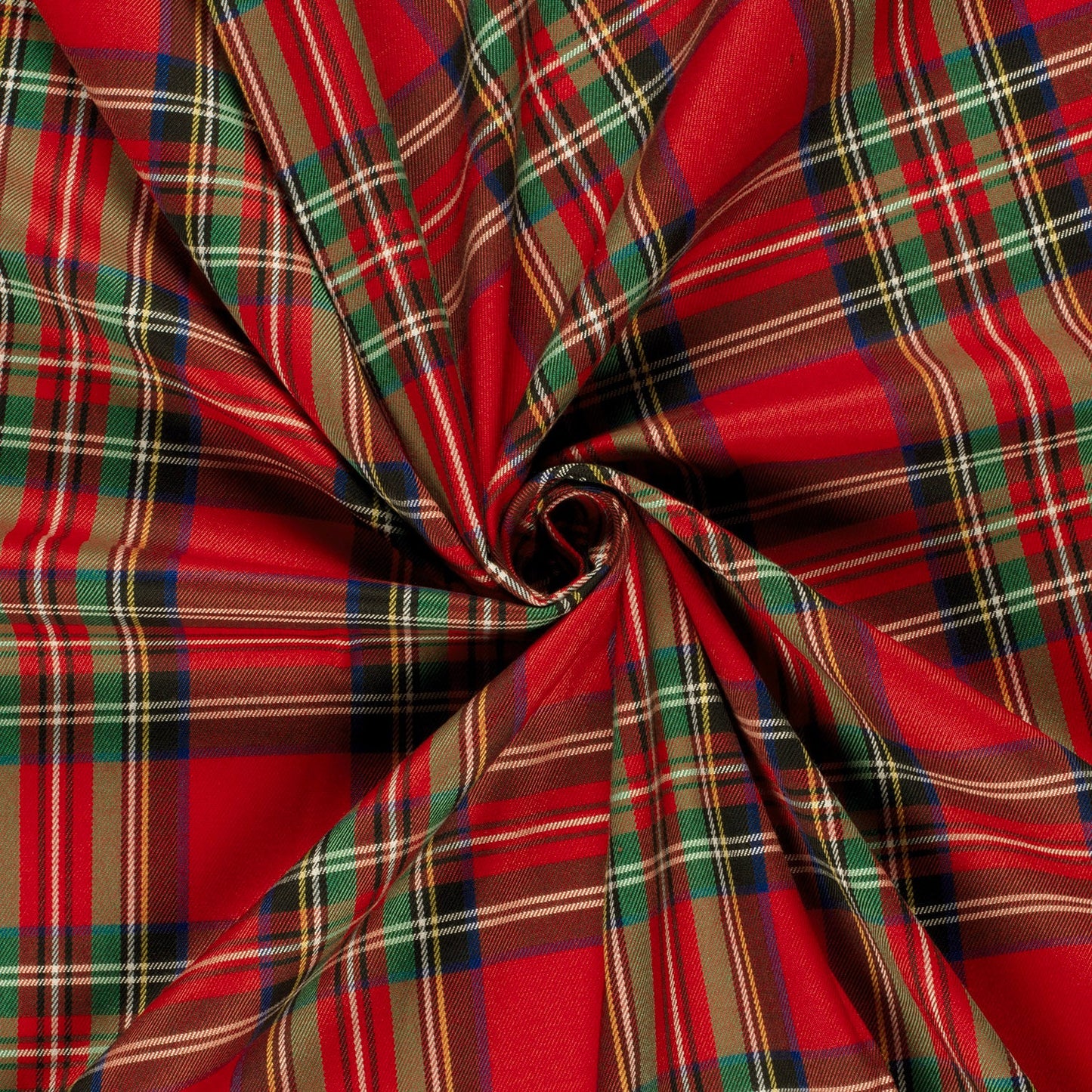 Schotse Ruiten stof Rood