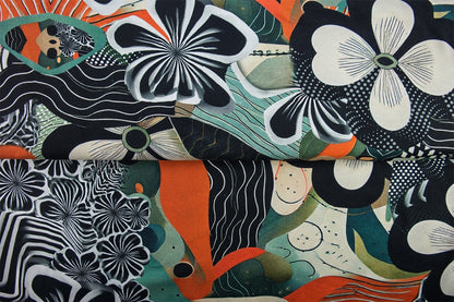 Stenzo Jersey Digital Florals Orange