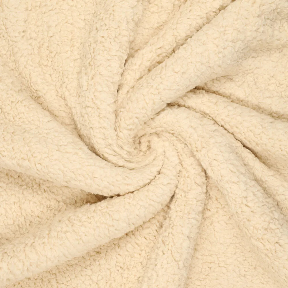 Teddy stof Beige