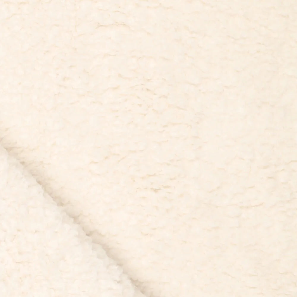 Teddy stof Ecru