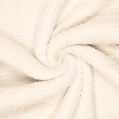 Teddy stof Ecru