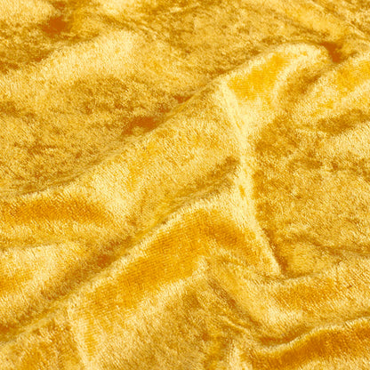 Velours de Panne Okergeel