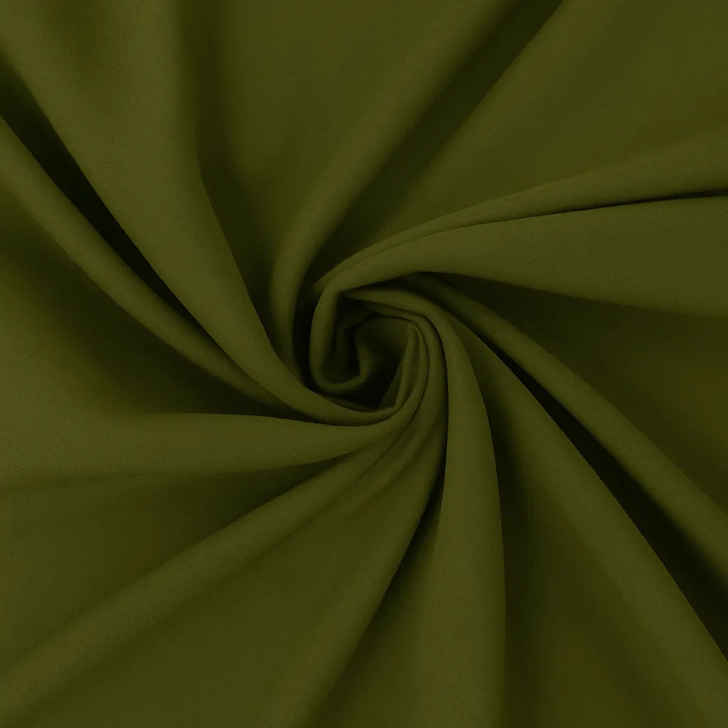 100% Viscose poplin Army