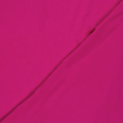 100% Viscose poplin Fuchsia