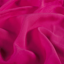 100% Viscose poplin Fuchsia