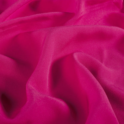 100% Viscose poplin Fuchsia