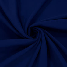 100% Viscose poplin Kobalt