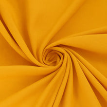 100% Viscose poplin Okergeel