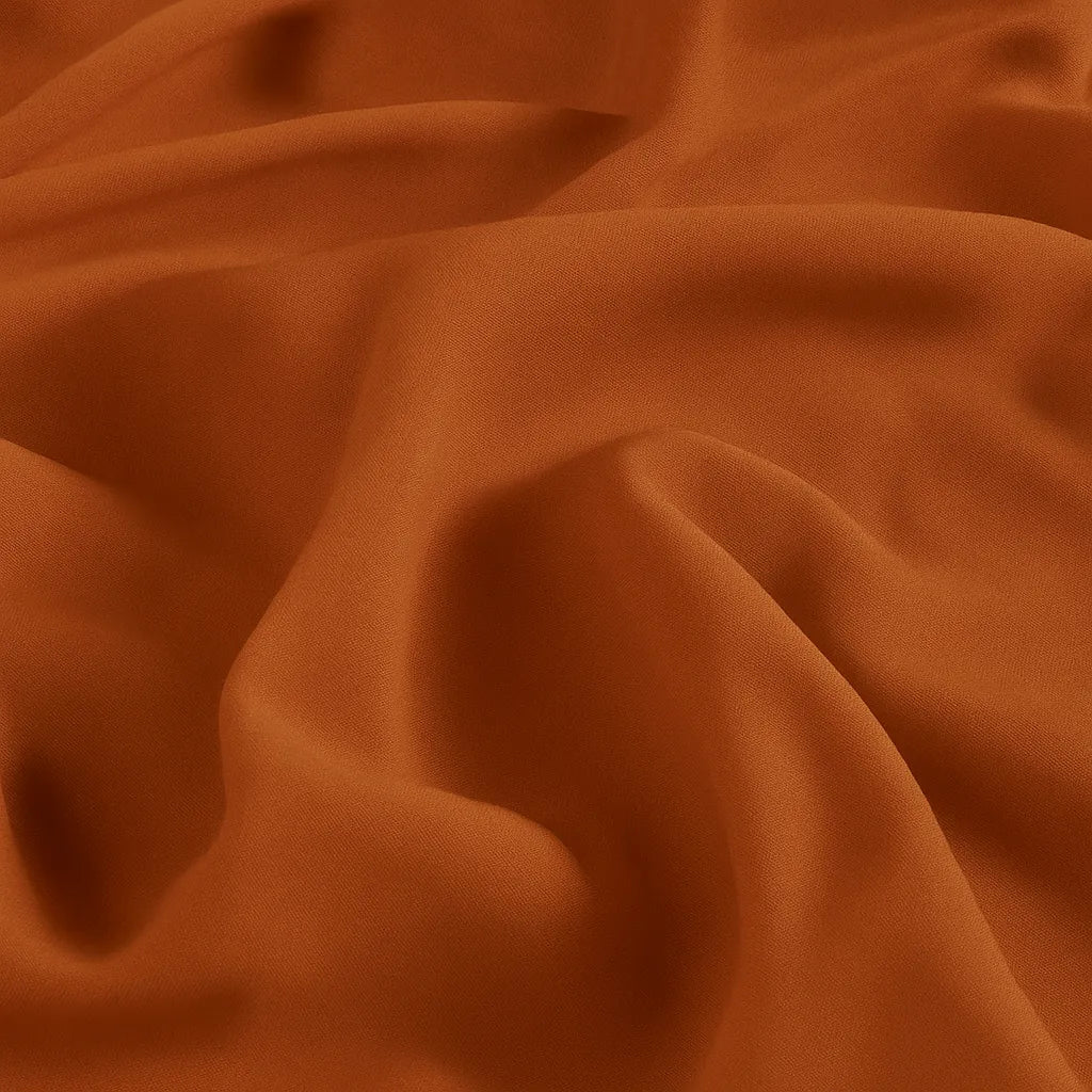 100% Viscose poplin Roest