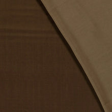 Viscose satijn Bruin