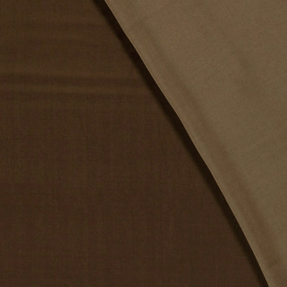 Viscose satijn Bruin
