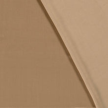 Viscose satijn Camel