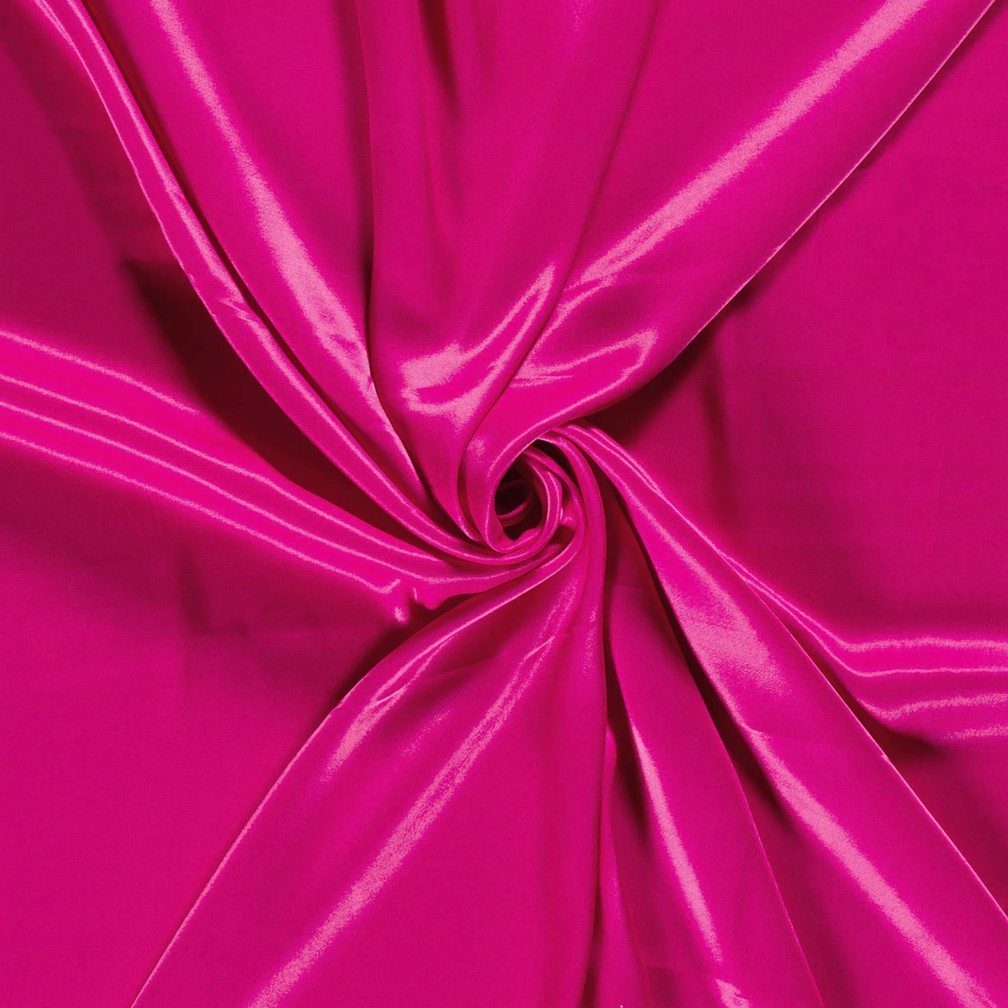 Viscose satijn Fuchsia