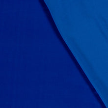 Viscose satijn Kobalt