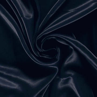 Viscose satijn Marine