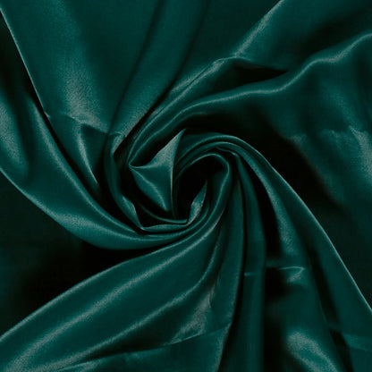 Viscose satijn Petrol