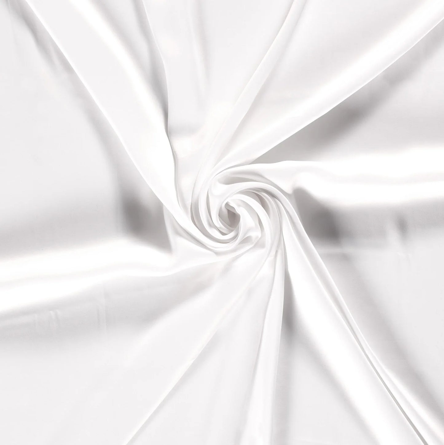 Viscose satijn Wit