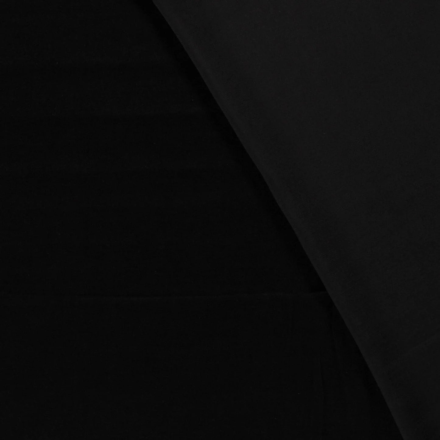 Viscose satijn Zwart