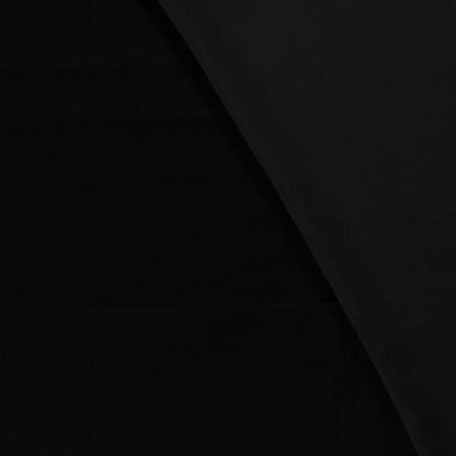 Viscose satijn Zwart