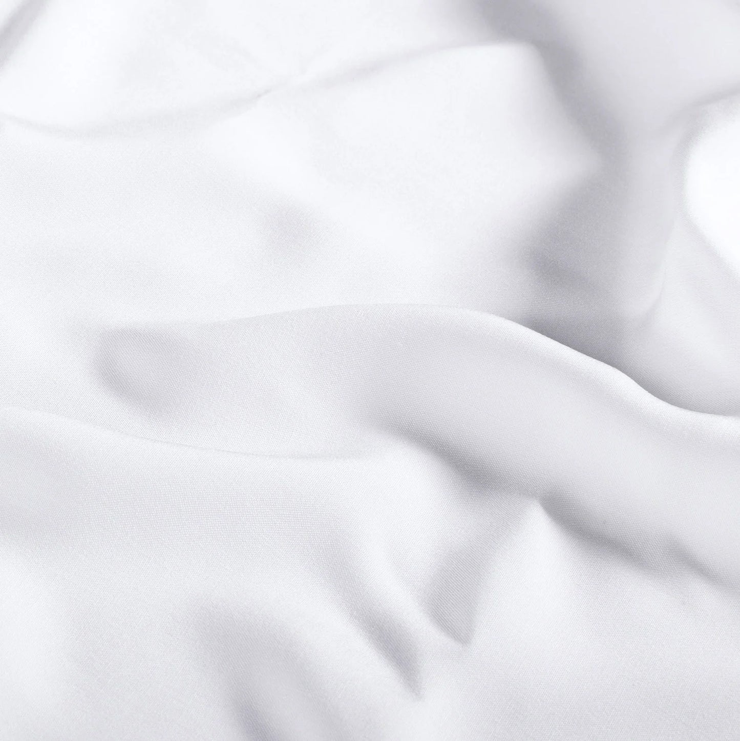 100% Viscose poplin Wit