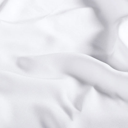 100% Viscose poplin Wit