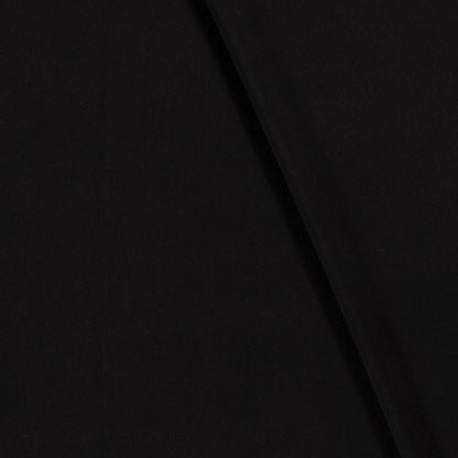 100% Viscose poplin Zwart