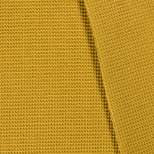 Wafelstof katoen Okergeel