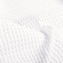 Wafelstof katoen Wit