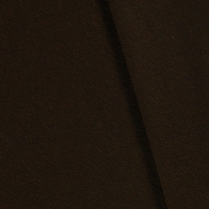 100% Wol gekookt Donkerbruin