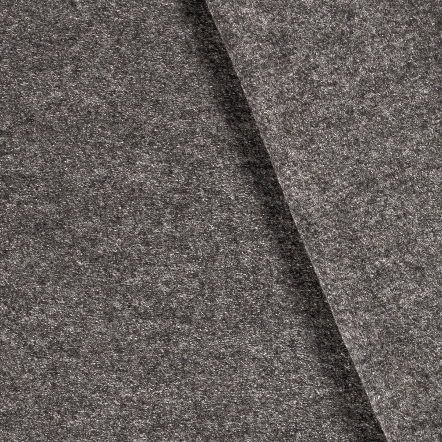 100% Wol gekookt Grijs