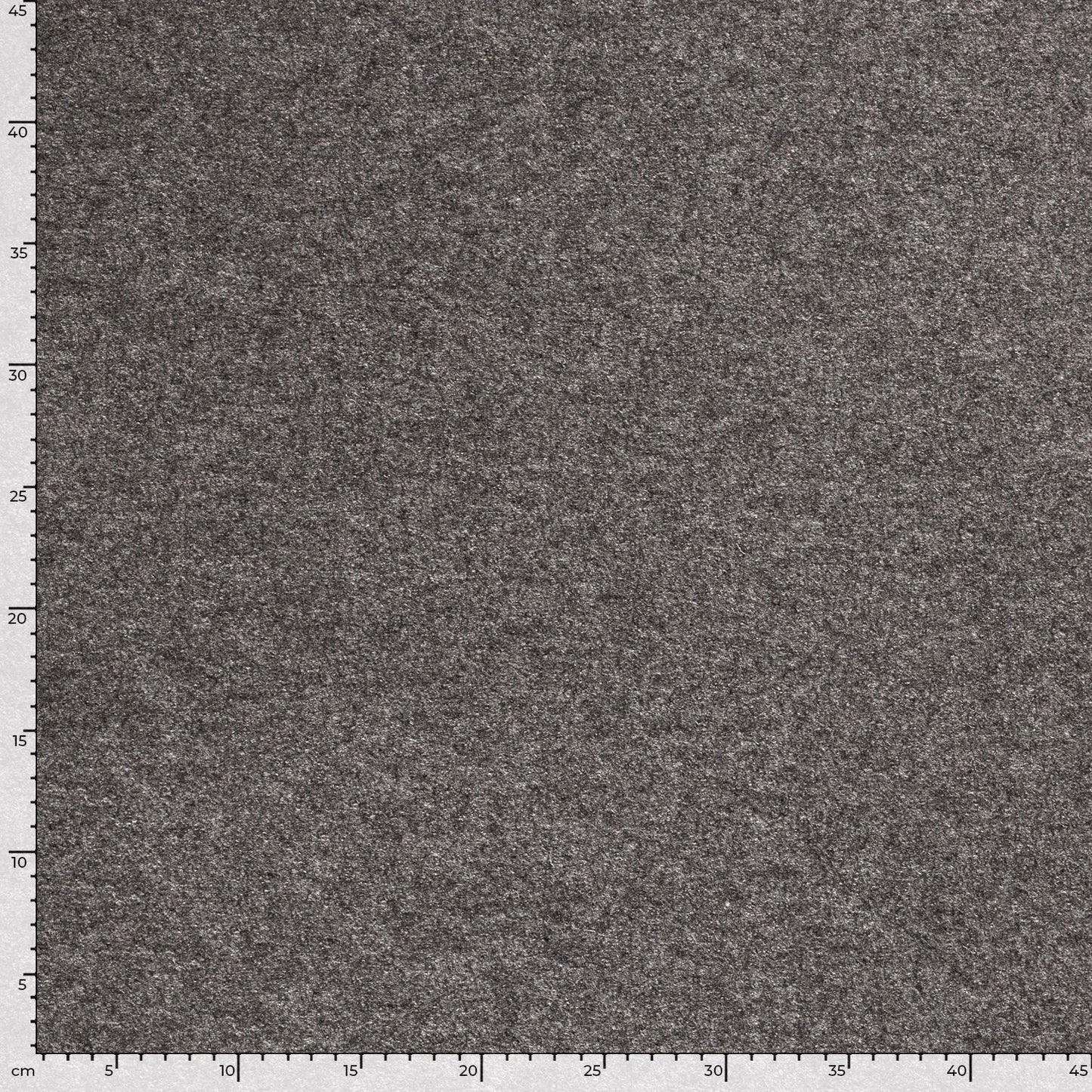 100% Wol gekookt Grijs